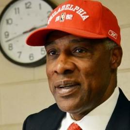 NBA Legend Julius Erving Signs Autographs Saturday at the National Sports Collectors Convention