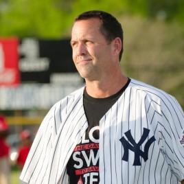 Chris Hammond Makes Appearance with Check for Huffman Youth Baseball