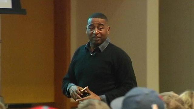 Hall of Fame Wide Receiver Cris Carter Speaks at DeSales University