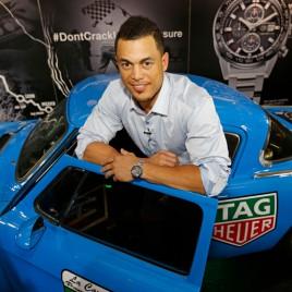 Miami Marlins All-Star Giancarlo Stanton Makes Appearance for Tag Heuer
