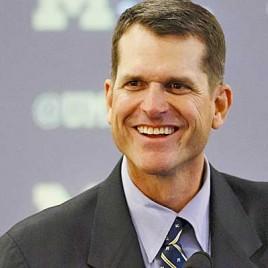 Michigan Football Coach Jim Harbaugh Holds Book Signing in Ann Arbor