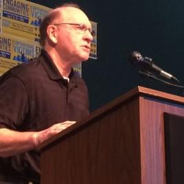 Legendary Wrestler Dan Gable Speaks at Crime Victim Rights Event in Iowa City