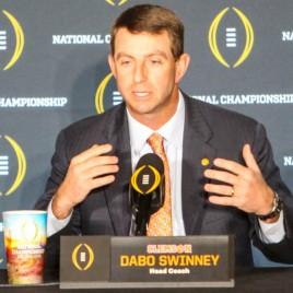 National Championship Head Coach Dabo Swinney Speaks at FCA Banquet Next Month