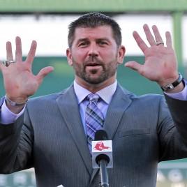 Ex-Boston Red Sox Star Jason Varitek Speaks at Portland Sea Dogs Hot Stove Dinner