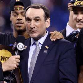 College Basketball Legend Mike Krzyzewski Gets Honored at Steiner Sports Event in New York