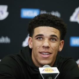 Los Angeles Lakers Rookie Lonzo Ball Makes Las Vegas Appearance for Big Baller Brand