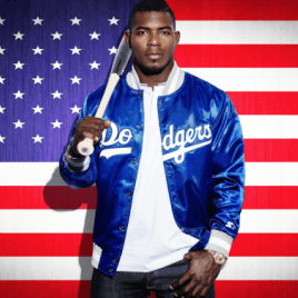 Los Angeles Dodgers Star Yasiel Puig Headlines New Ads for Starter Jackets
