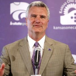 Kansas State Basketball Coach Bruce Weber Speaks at UMKC Tip-Off Dinner on Tuesday