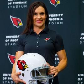 Coaching Trailblazer Jen Welter Speaks at Pro Football Hall of Fame