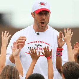 Kansas City Chiefs Quarterback Alex Smith Hosts His Youth Camp