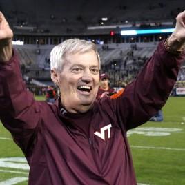 Former Virginia Tech Football Coach Frank Beamer Speaks at VHSCA All-Star Banquet