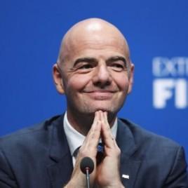 FIFA President Gianni Infantino Speaks at the Dubai International Sports Conference