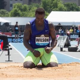 Former Giants Running Back David Wilson Finds Second Life as a Triple Jumper