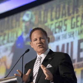 Prominent College Football Coaches Speak to Louisiana High School Coaches Association