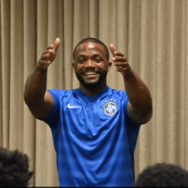 Maurice Clarett Shares Life Lessons in a Speech to the Xavier Basketball Program