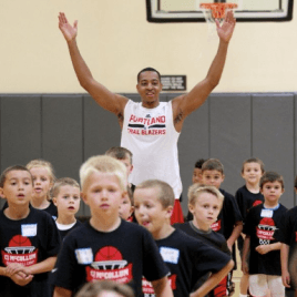 Blazers Player CJ McCollum Hosts Youth Basketball Camp