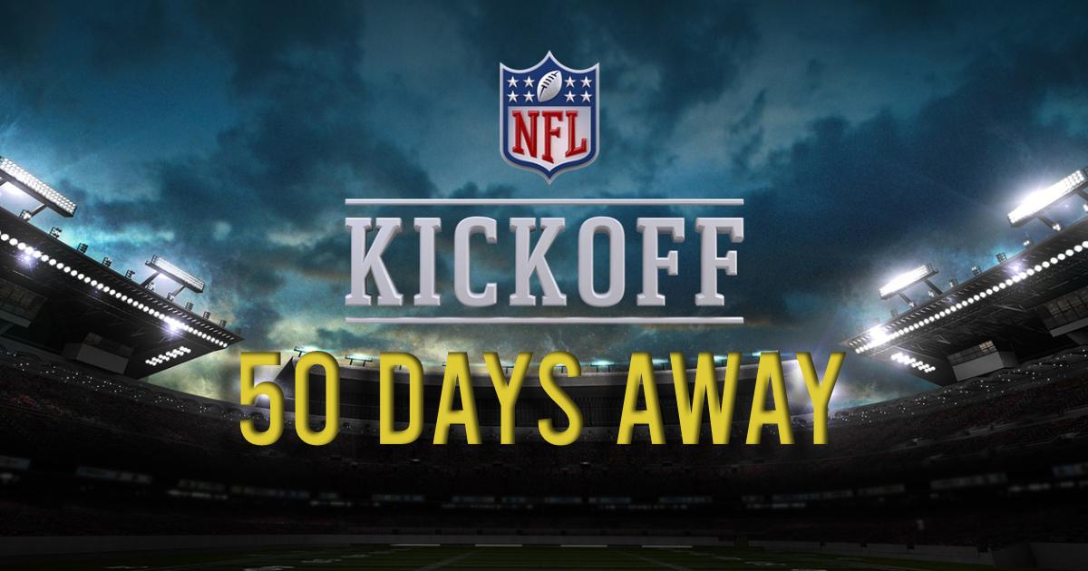 Gear Up for Gridiron Greatness: The NFL Season Kicks Off in Just 50 Days!