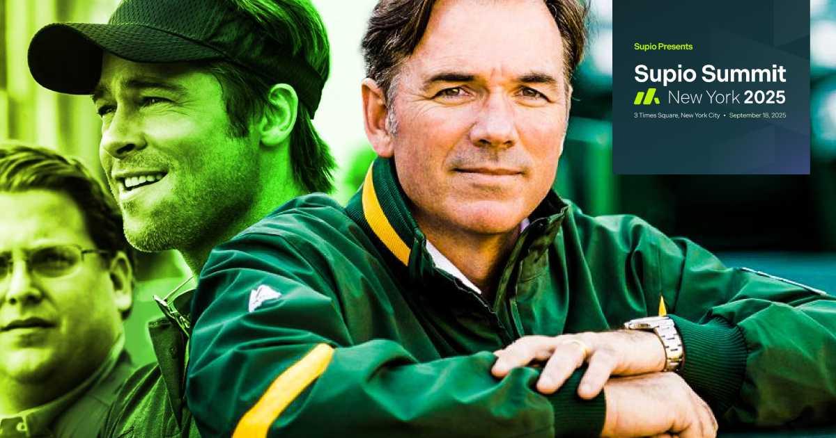Visionary Leadership Speaker Billy Beane Picked as Keynote for Supio Summit