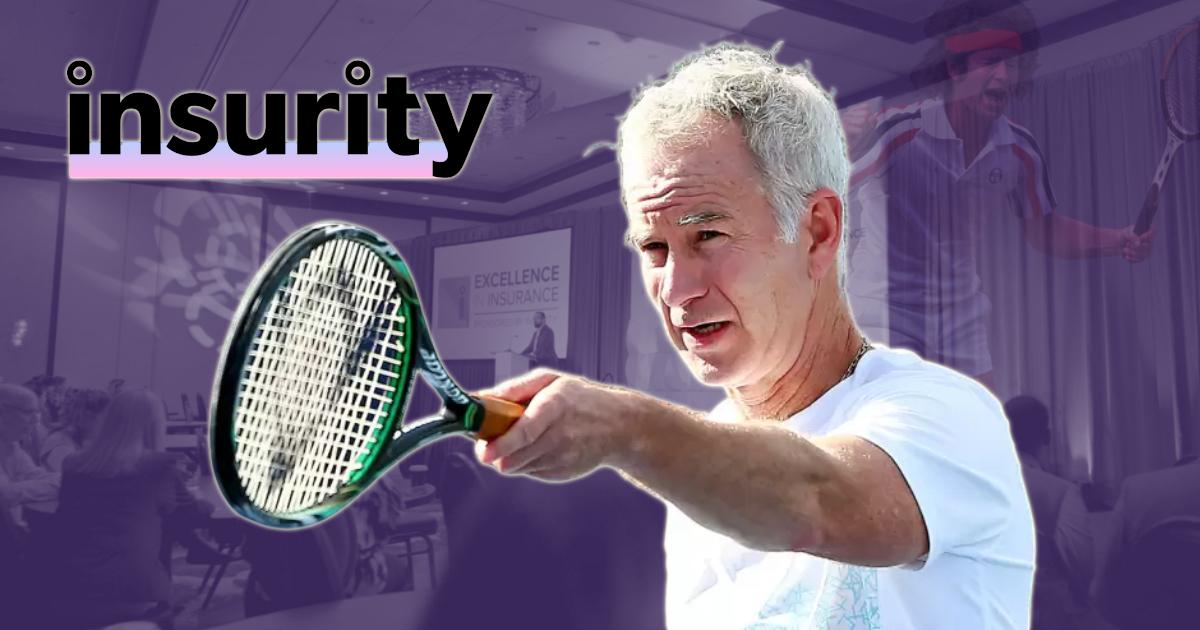 Tennis Legend John McEnroe to Keynote Event for Insurity