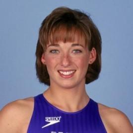 Amy Van Dyken Delivers Motivational Speech at Women's Intersport Network Luncheon