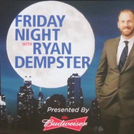Former MLB Pitcher Ryan Dempster Hosts Friday Night Show at Chicago Cubs Convention