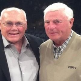 Legendary Basketball Coaches Bob Knight and Gene Keady Make Appearance at Purdue Alumni Fish Fry