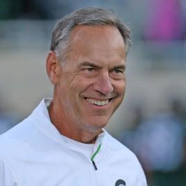 Michigan State Head Coach Mark Dantonio Speaks at State High School Coaches Association Clinic