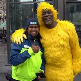 Former Sonics Star Shawn Kemp Promotes New Spirit Airlines Seattle Flight Routes