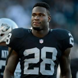 Oakland Raiders Running Back Latavius Murray Holds Autograph Signing at Syracuse Chiefs Game