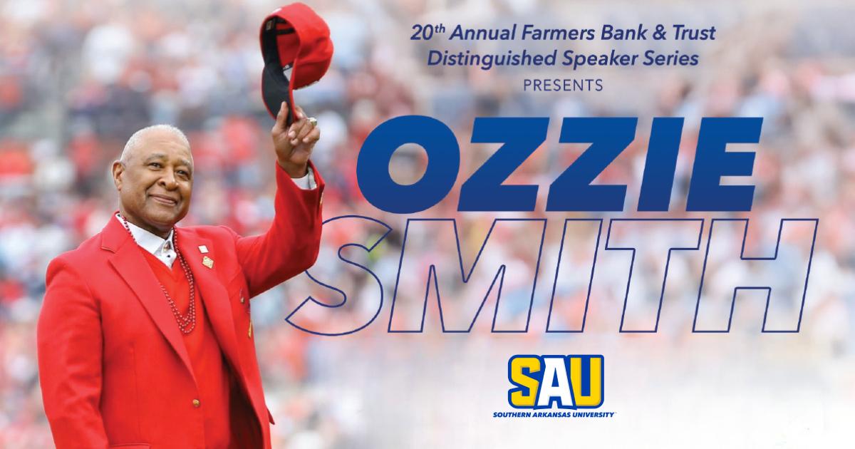 Baseball Legend Ozzie Smith Speaks at Southern Arkansas University