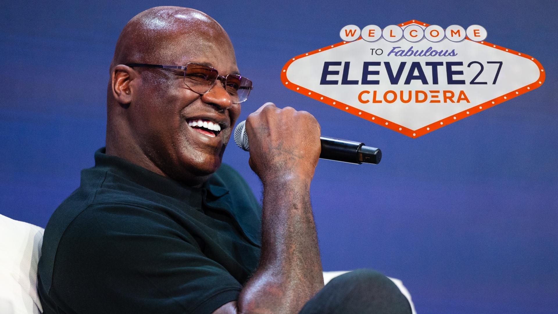Cloudera Brought Basketball Legend Shaquille O'Neal as Keynote Speaker
