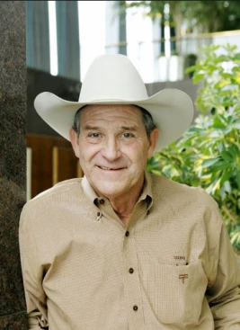 TEXAS SPORTS HALL OF FAME: WALT GARRISON (True Cowboy, hat and all)