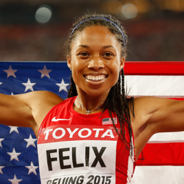 Olympic Track Standout Allyson Felix Speaks at Texas Church Service Sunday