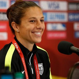 Womens' World Cup Hero Carli Lloyd Signs Book Deal with Houghton ...