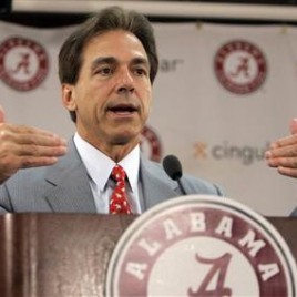 Nick Saban Speaks at Gulf Coast Coaches Clinic