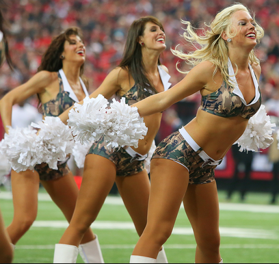 Who are the Falcons Cheerleaders?