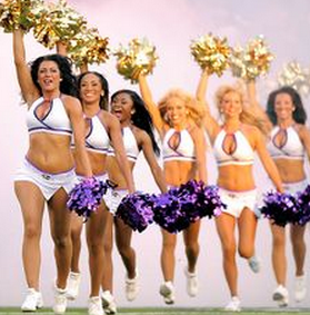 Team Spotlight: How the Baltimore Ravens Cheerleaders Perfected Their New  Signature Uniform!