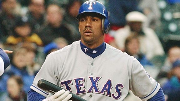 Juan Gonzalez Signed Texas Grey Baseball Jersey (JSA) — RSA
