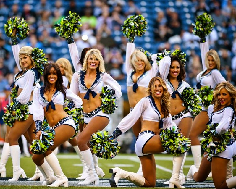 seattle seahawks cheerleaders