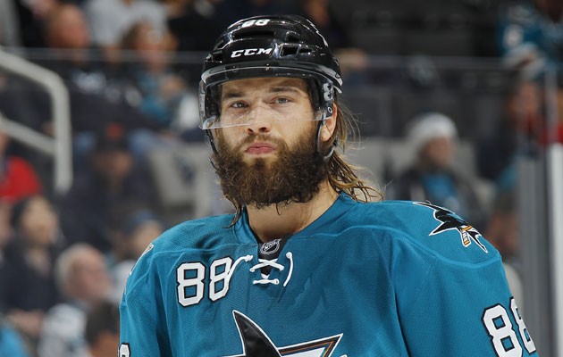 The Vegas Flu on X: Brent Burns teeth are practicing Social Distancing.  Safety First! #NHL #coronavirus  / X