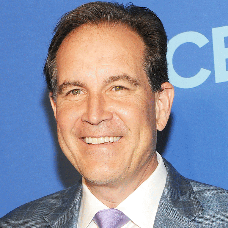 CBS lead play-by-play announcer Jim Nantz talks to NFL Network's