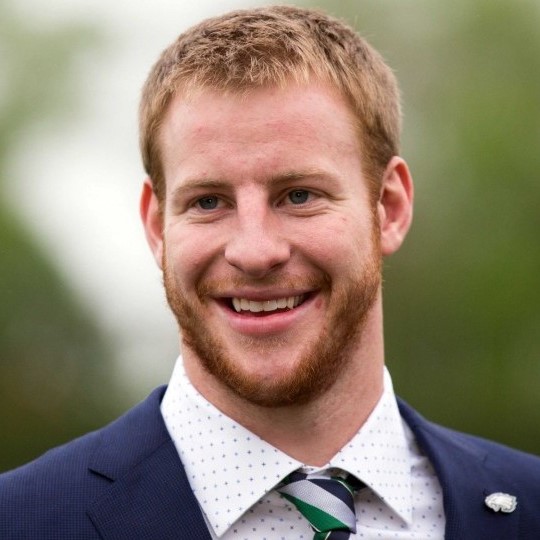 Washington Commanders Carson Wentz Suit Jacket - The American Outfit