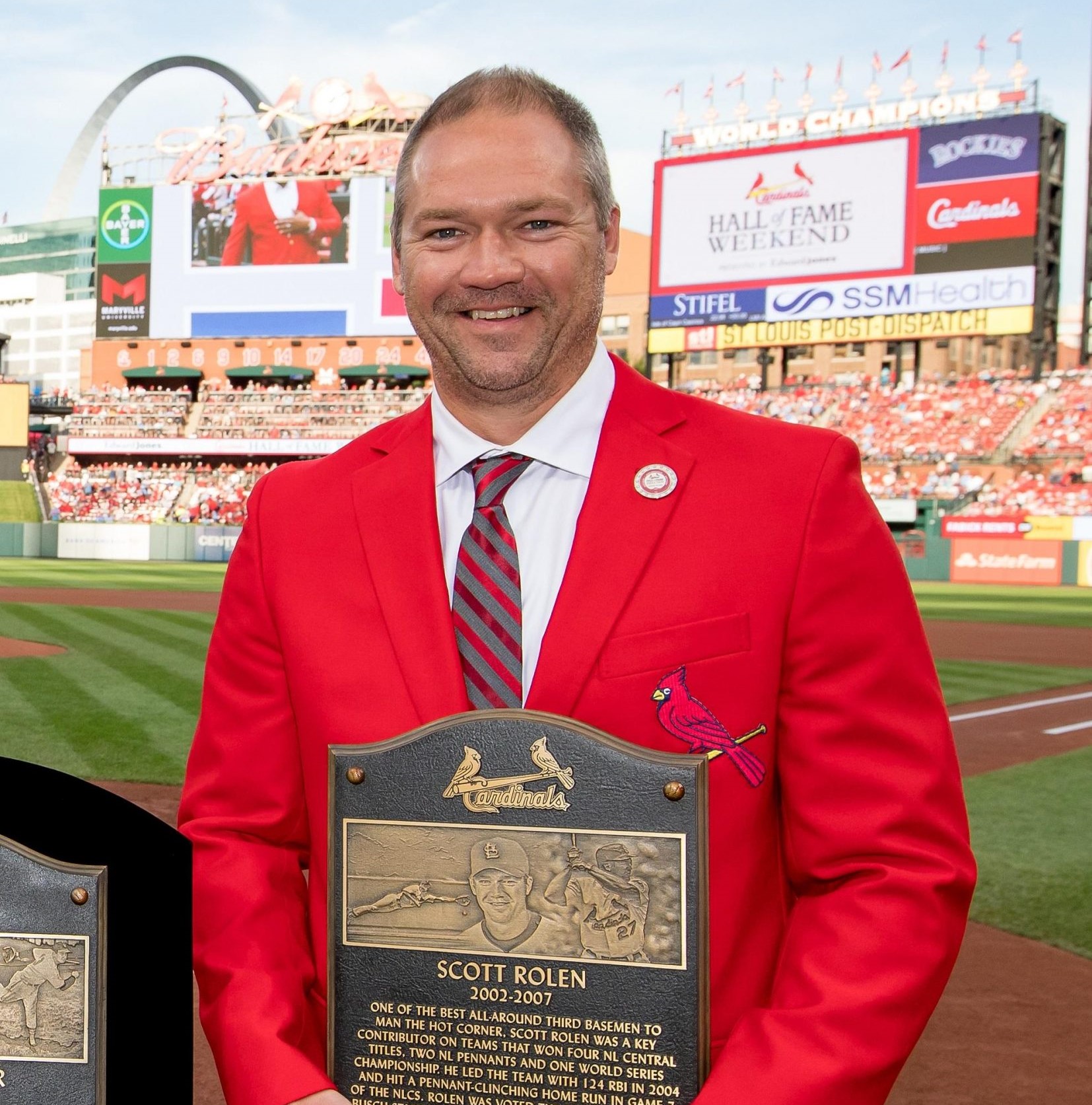 Scott Rolen credits success with Cardinals for his place among